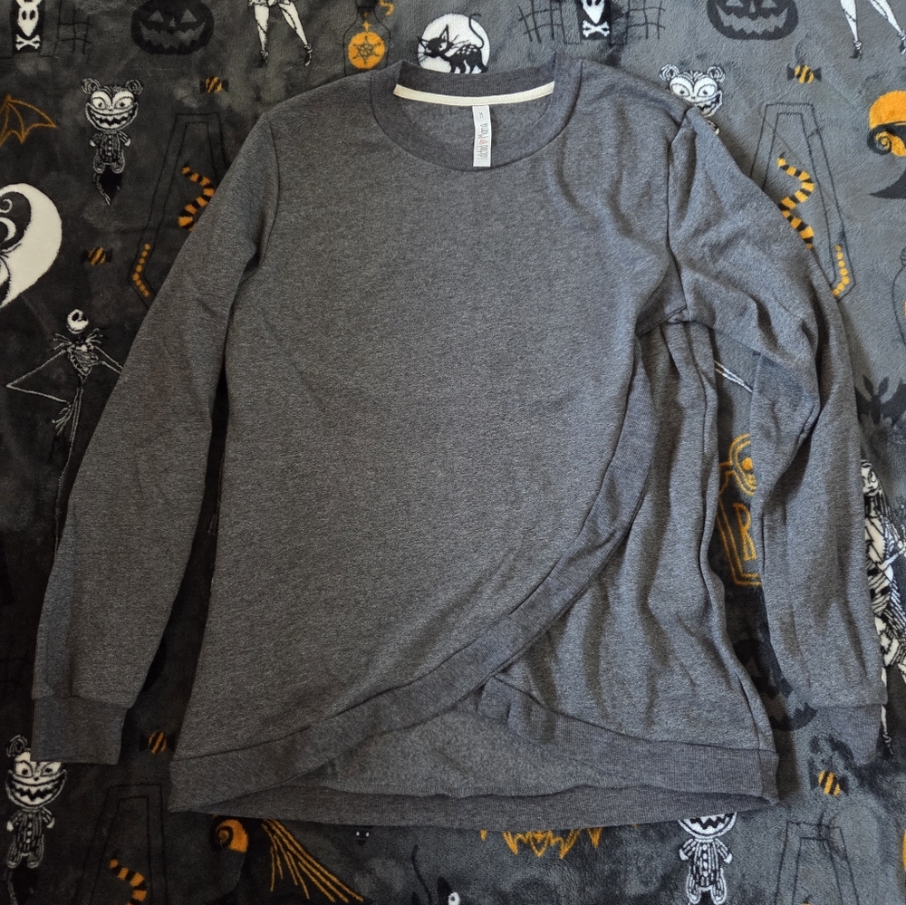 Latched Mama Charcoal Women's Sweater